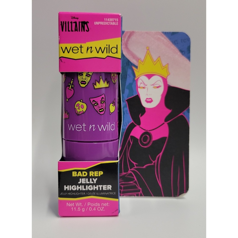 Wet n Wild Disney Villains Bad Rep Jelly Highlighter Evil Queen Unpredictable